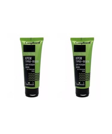 Compliment Styling Pro cream Turbo for hair styling 75 ml 2 pcs