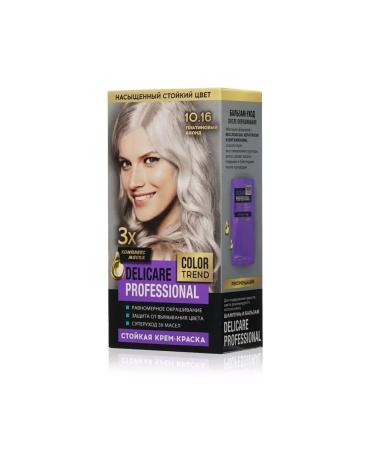 DELICARE Hair dye tone 10.16 Platinum blond 2 pcs - Buy Online on GoSupps.com