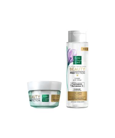 Clean line Set of Beauty Protection Toner and Creamlide 190ml+45 ml - Buy Online on GoSupps.com