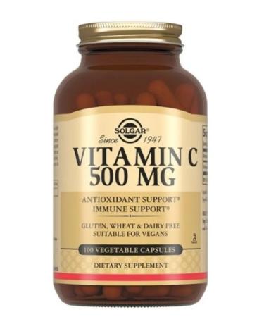 Solgar vitamin C 500 mg capsule n100