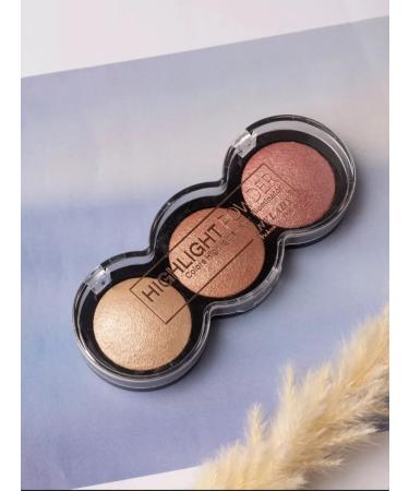 LUNAVIA Highlighter blush for a dry shining face - Buy Online on GoSupps.com