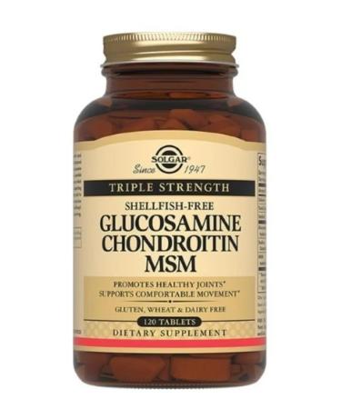Solgar Complex Glucosamine and Chondroitin and MSM N120