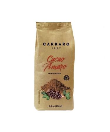 Cocoa-powder Carraro 250 grams package - Buy Online on GoSupps.com