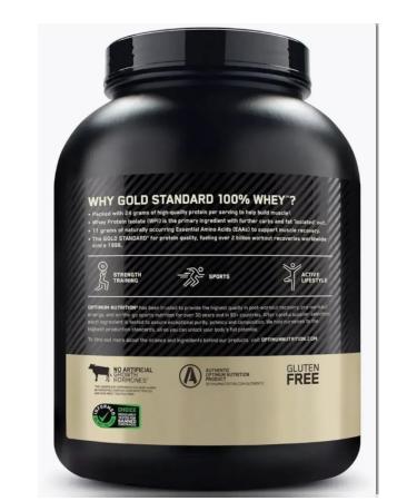 Optimum Nutrition Protein Naturally Flavored 2178 gr vanil - Buy Online on GoSupps.com