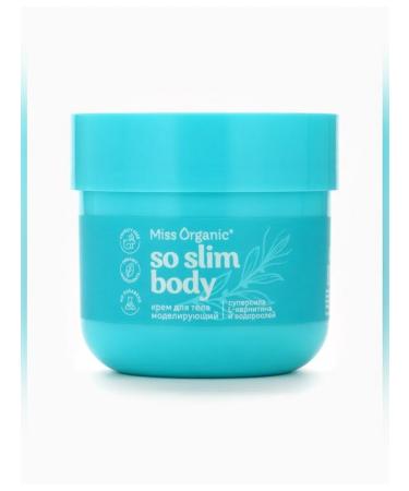 MISS ORGANIC Modeling body cream SO SLIM BODY 140 ml