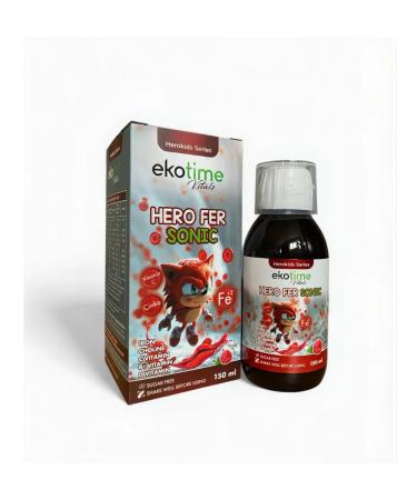 ecotime vitals Ekotime children's iron with vitamins syrup 150 ml of T rkiye