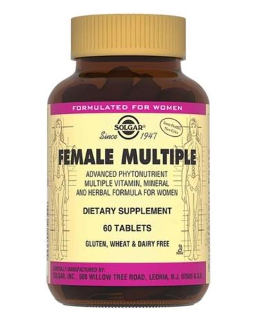 SOLGAR Multivitamin and mineral complex for women No. 60