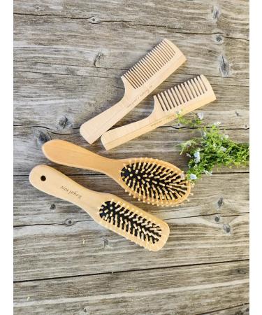 ANKRO Set of wooden hair combs - Buy Online on GoSupps.com
