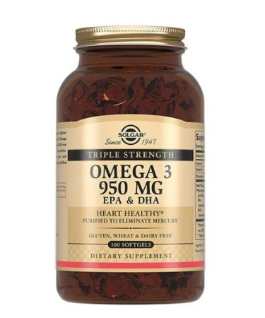 Solgar triple omega-3 capsules No. 100