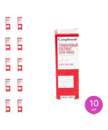 Compliment Piling for the Face Glycolic 80ml 10 pcs