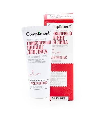 Compliment Piling for the Face Glycolic 80ml 10 pcs - Buy Online on GoSupps.com