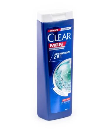 CLEAR Shampoo and balm-Contractor for Men's hair 400ml 5 pcs - Buy Online on GoSupps.com