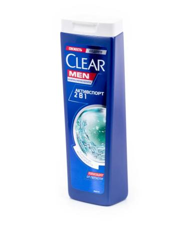 CLEAR Shampoo and balm-Contractor for Men's hair 400ml 5 pcs - Buy Online on GoSupps.com