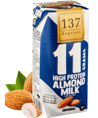 137 degrees Almond milk 5 pcs *180 ml novelty! - Buy Online on GoSupps.com