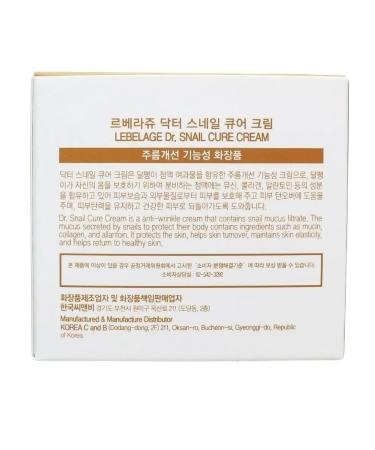 Lebelage Cream face gel with Korea snail - Buy Online on GoSupps.com