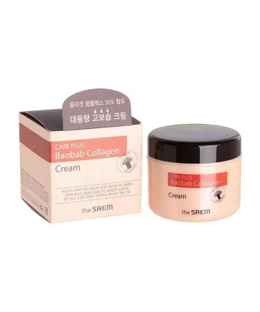 THE SAEM Moisturizing face Care Plus Baobab Collagen Cream - Buy Online on GoSupps.com
