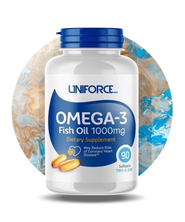 UNIFORCE Omega 3 in capsules fish oil 90 cap - Buy Online on GoSupps.com