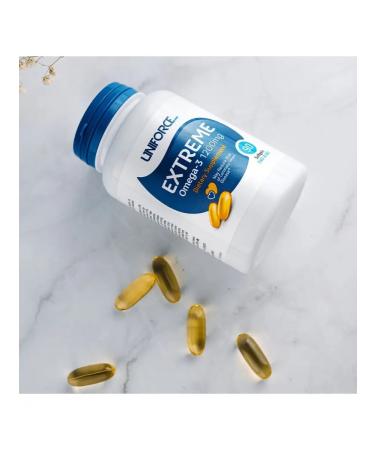 UNIFORCE Omega 3 fish oil in capsules Extreme 120 capsules - Buy Online on GoSupps.com