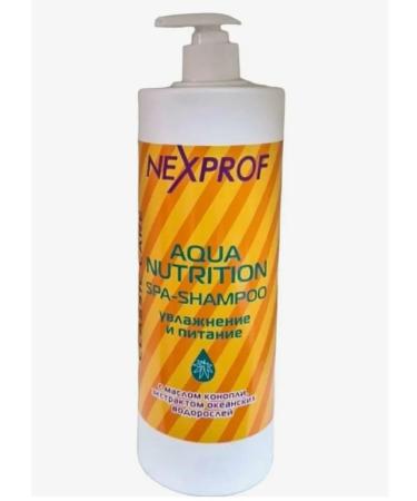 Nexprof Nexxt Professional Hair shampoo moisturizing and nutrition 1000 ml - Buy Online on GoSupps.com