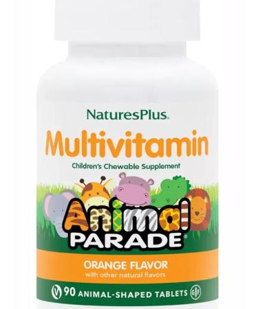 Animal Parade multivitamins 90 orange vitamins for children
