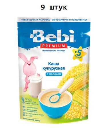 Bebi Premium Corn milk porridge with 5 months 9 pieces of 200 g