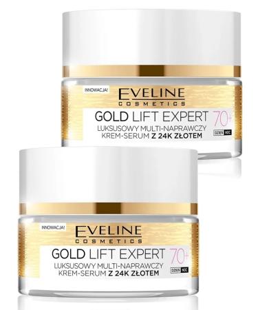 EVELINE Exclusive ultra-lighting cream-serum 70+ 2pcs