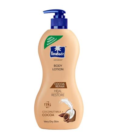 Parachute Body lotion with cocoa and coconut milk 400 ml - Buy Online on GoSupps.com