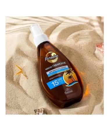Lesnoy Dom - a hypermarket of household goods Waterproof oil for tanning SPF 15 Hawaii - Buy Online on GoSupps.com
