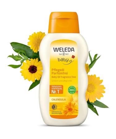 WELEDA Oil with calendula for babies without a smell of 200ml (8820)