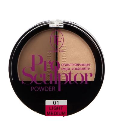 TF Cosmetics Palette for contouring corrector + highlighter tone 01 - Buy Online on GoSupps.com