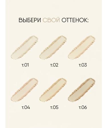 TF Cosmetics Powder with the effect of the tonal cream BB tone 06 natural - Buy Online on GoSupps.com