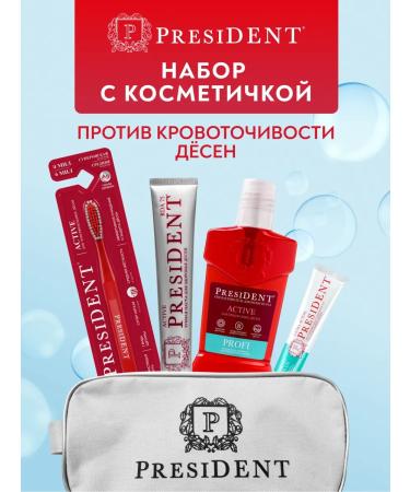 PRESIDENT Set against bleeding gums