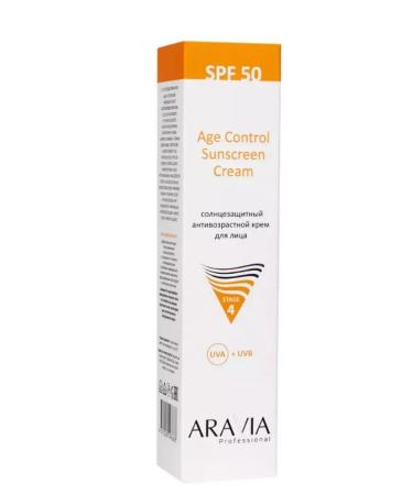 ARAVIA Professional Solno -performance anti -aging face cream SPF 50 100 ml - Buy Online on GoSupps.com