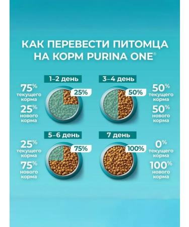 PURINA ONE Dry food for domestic cats with turkey and cereals 1.5 kg - Buy Online on GoSupps.com