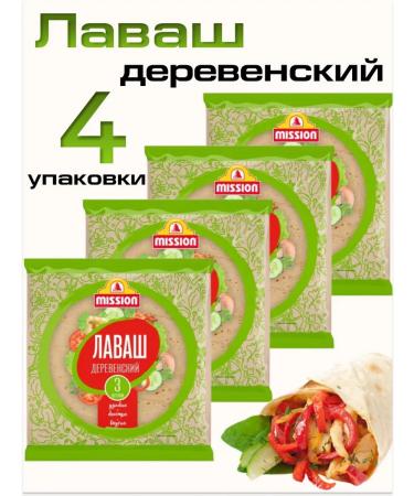Mission Lavashi set village 270g 4pcs for shawarma