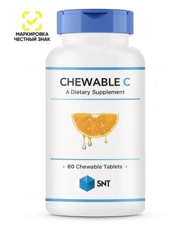 SNT Chewable Vitamin C 500 mg 60 chews. Tab