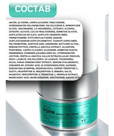 VT Cosmetics Facial cream with PDRN peptides and microeles of anti -aging - Buy Online on GoSupps.com