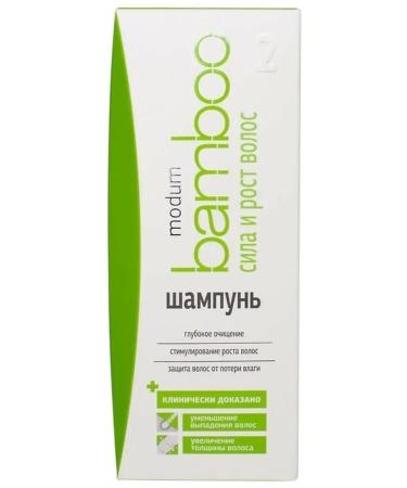 MODUM Bamboo 300ml shampoo against hair loss - Buy Online on GoSupps.com