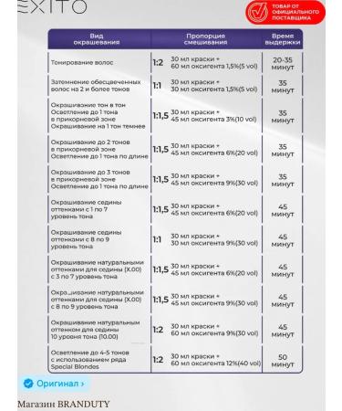 EXITO Hair dye 0.0n a non -zammiac corrector 100 ml - Buy Online on GoSupps.com