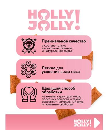 Holly Jolly Beef cats with beef 60g*3pcs - Buy Online on GoSupps.com