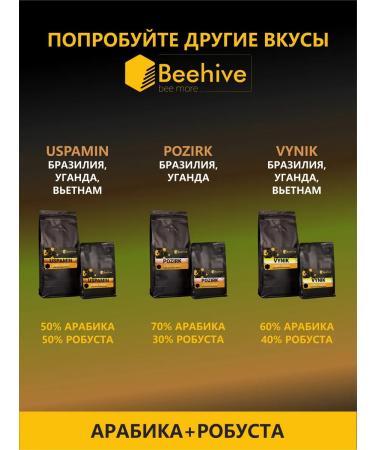 Beehive Coffee in grains 1 kg Dumka 100% Arabica Kenya Swara - Buy Online on GoSupps.com