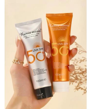 Amina BEAUTY cosmetics Sunsplant cream for face and body SPF 50 PA +++ - Buy Online on GoSupps.com