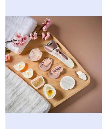 Massage and peeling epalator for beauty