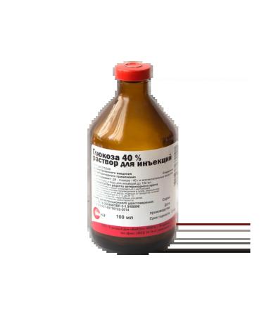 Bionit Glucose 40% injection solution 100 ml