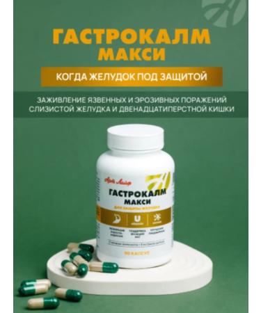 Art Life Gastrocalm maxi from an ulcer diarrhea gastritis - Buy Online on GoSupps.com