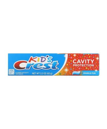 Crest Kids Fifter -containing toothpaste from caries Sparkle Fun 62 g - Buy Online on GoSupps.com