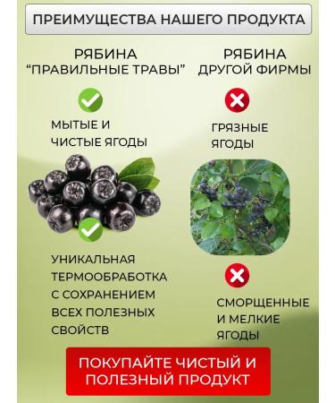THE RIGHT HERBS Chernokholovnaya mountain ash dried berries - Buy Online on GoSupps.com