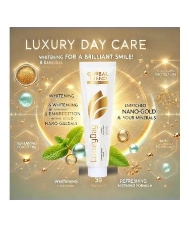 Global trend Luxury day toothpaste 1 pc luxury night 1 pcs - Buy Online on GoSupps.com