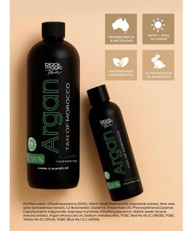 Black Magic Tan Professional Lotion for Zagar Green Base 16% DHA - Buy Online on GoSupps.com