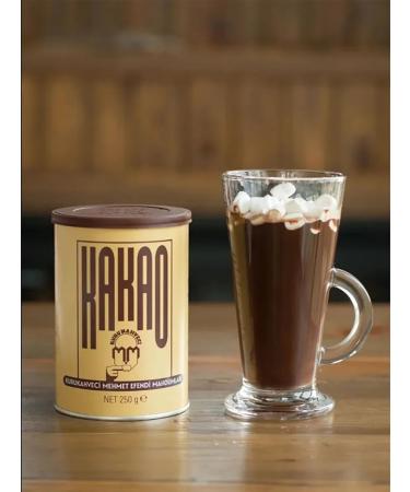 KURUKAHVECI MEHMET EFENDI Cocoa natural powder without sugar 250g. T rkiye - Buy Online on GoSupps.com